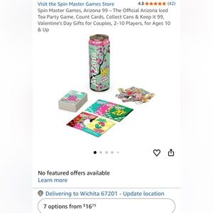 AriZona Iced Tea Party Game